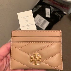 Tory Burch Kira chevron card case.
